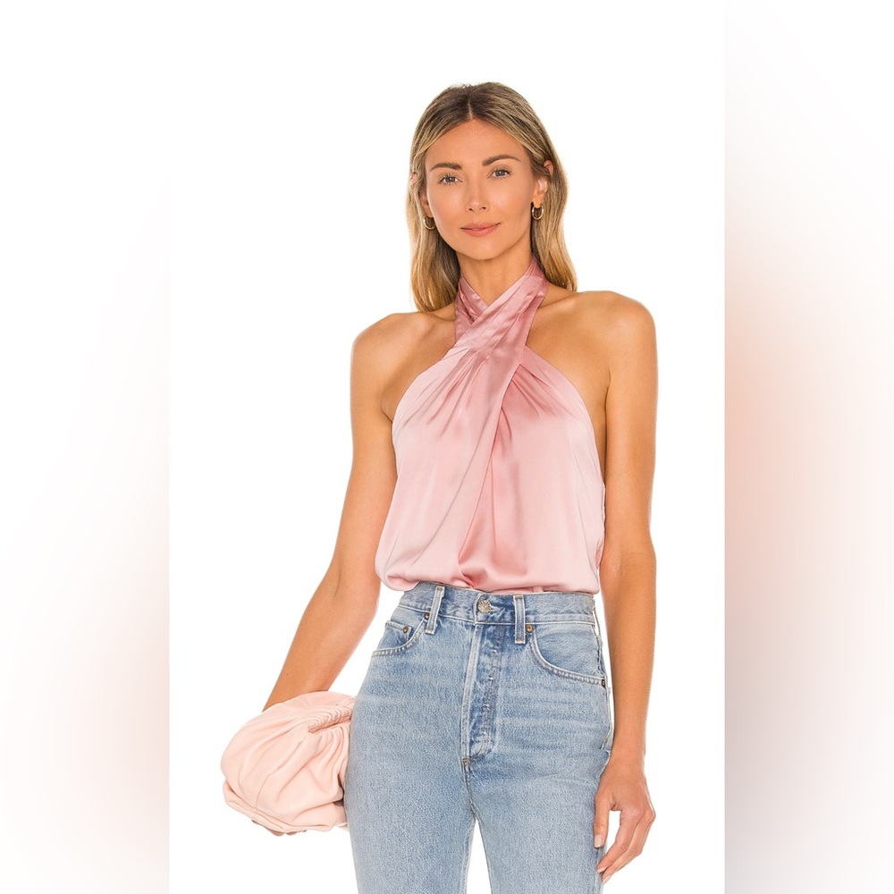 Amerie Pleated Halter Top